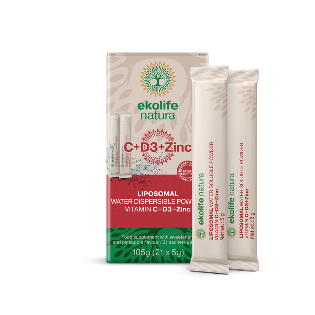 LIPOSOMALNI C + D3+ CINK , 21 vrećica x 5g