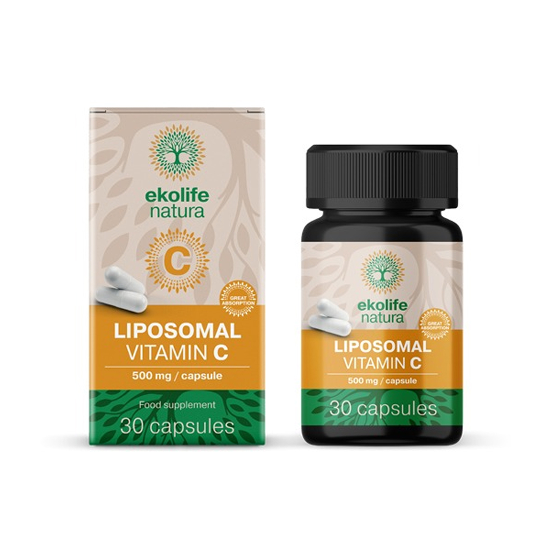 LIPOSOMALNI VITAMIN C, 500mg, 30 kapsula