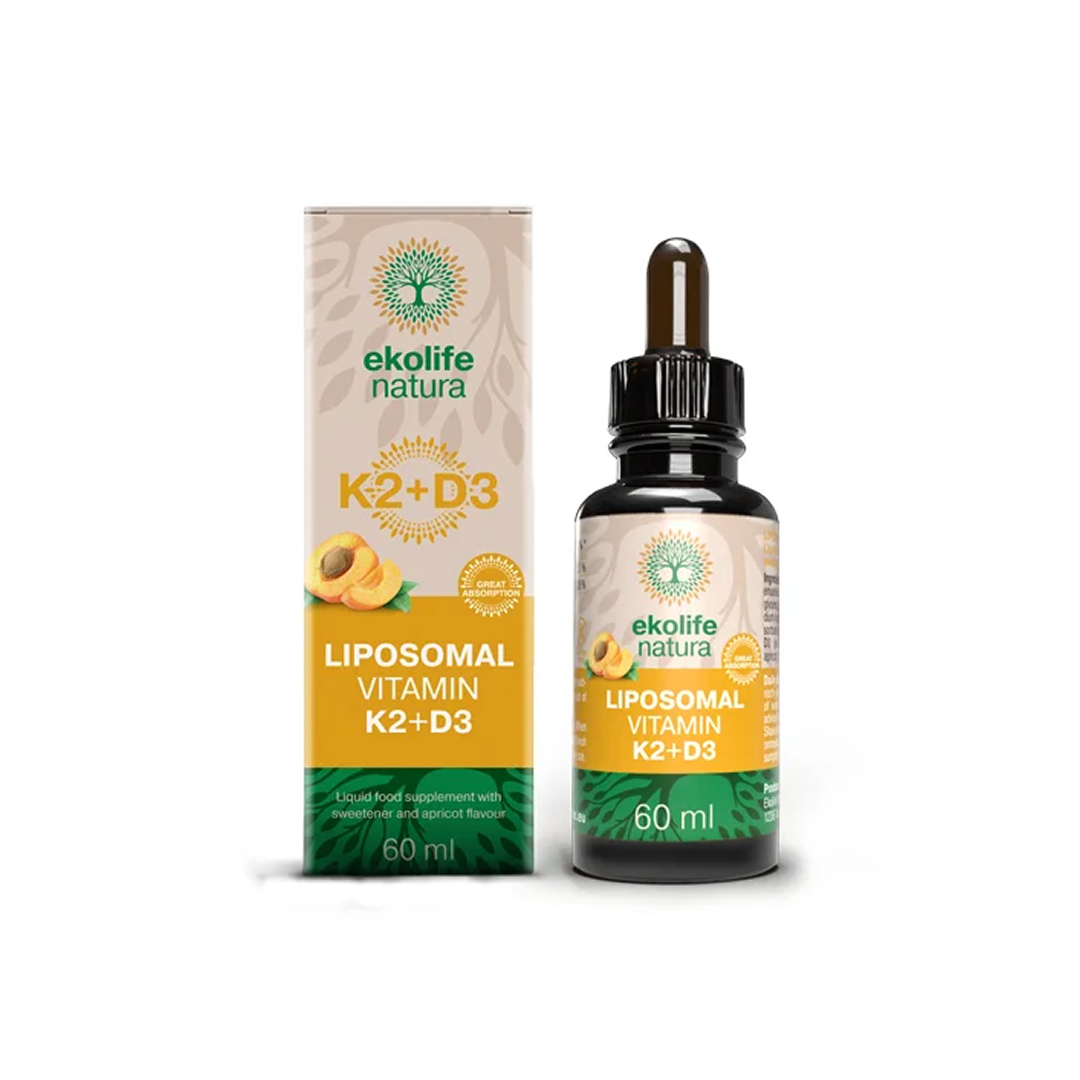 LIPOSOMALNI VITAMINI K2+D3, 60ml