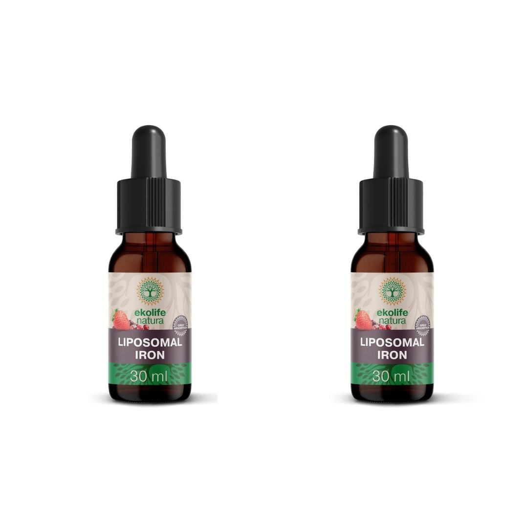 Željezo Duo paket - 2x Liposomalno željezo uz 25% popusta